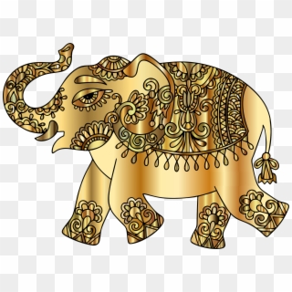 Big Image - Indian Elephant Clipart Png Transparent Png