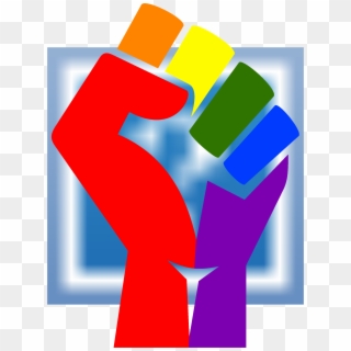 This Free Icons Png Design Of Rainbow Fist Clipart