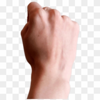 Clenched Fist Upward - Hand Clipart