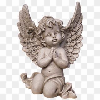 500 X 720 5 - Angel Baby Statue Praying Clipart