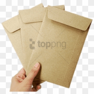 Free Png Envelopes In Hand Png Images Transparent - Brown Envelope All Size Clipart