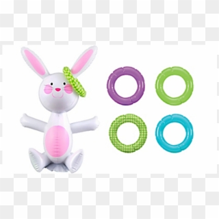 Bunny Tail Toss Easter Game - Stuffed Toy Clipart