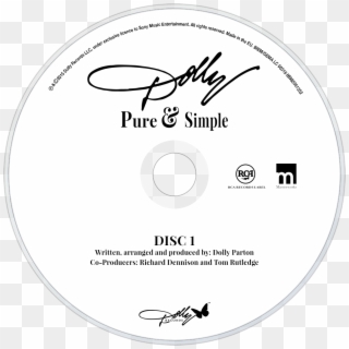 Dolly Parton Pure & Simple Cd Disc Image - Erykah Badu Worldwide Underground Cd Clipart