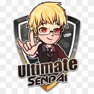 Anime Senpai Logo Clipart
