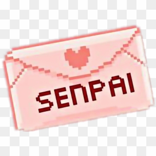 #senpai #kawaii #pink #aesthetic #cake Sixplanets - Pixel Love Letter Png Clipart