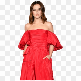 Scared Woman Png - Zoey Deutch Clipart