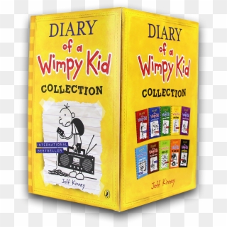 Diary Of A Wimpy Kid 10 Books Box Set Collection - Diary Of A Wimpy Kid Clipart