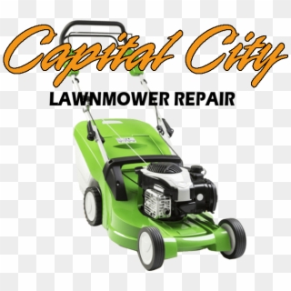 Capital City Lawnmower Repair - Lawn Mower White Background Clipart