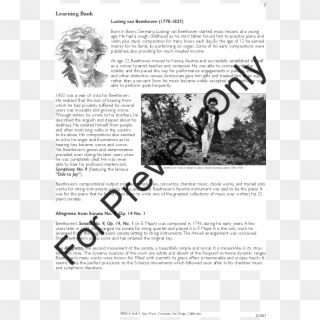 Product Thumbnail 2 - Ludwig Van Beethoven Clipart