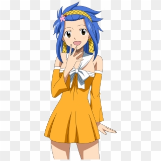 And Droy, Got In Front Of Me, Lucy To The Right Of - Anime Fairy Tail Levy Clipart
