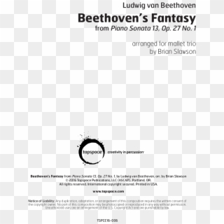 Click To Expand Beethoven's Fantasy Thumbnail - Tapspace Clipart