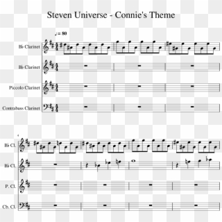 Connie's Theme Sheet Music 1 Of 3 Pages - Despacito Violin 2 Sheet Music Clipart