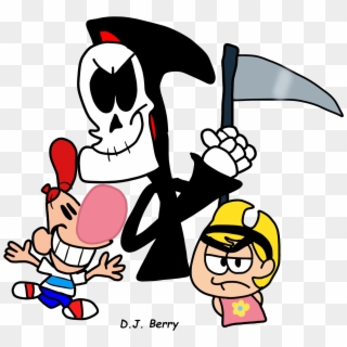Grim, Billy And Mandy - Grim Reaper Billy And Mandy Base Clipart