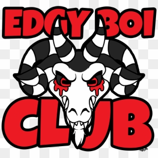 Edgy Boi Club Shirt Clipart