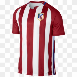 Camiseta Futbol Png - Atletico Madrid Shirt 16 17 Clipart