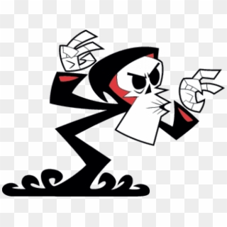 Grim Adventures Of Billy And Mandy Grim Png Clipart