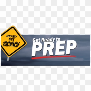 Get Ready To Prep - Traffic Sign Clipart