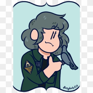 Commanderholly Commander Holly Holly Conrad Pigeon - Cartoon Clipart