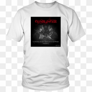 Gunslinger T-shirt With Album Cover Art - Just Gonna Send It T Shirt Clipart