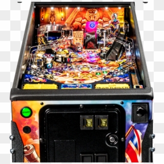 Iron Maiden Clipart Transparent - Pinball Machine Front View - Png Download