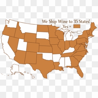 We Ship To 35 States - Marshalltown Iowa On Map Clipart