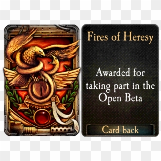 0 Fires Of Heresy - Heron Clipart