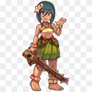 An Action Rpg By The Creators Of Skullgirls [ongoing - Indivisible Leilani Clipart