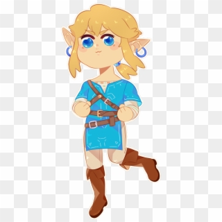 Cornfield Link Is Excited To Start His Adventure - Cartoon Clipart