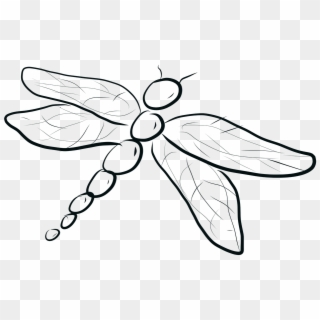 Dragonfly Bug Insect Whimsical Wings Wildlife - Dragonfly Clipart