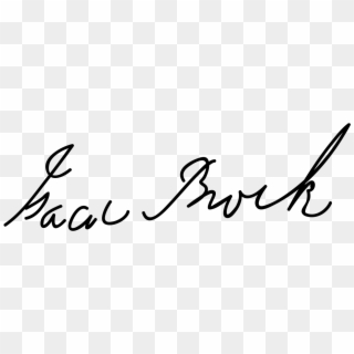 Isaac Brock Signature - Sir Isaac Brock Signature Clipart