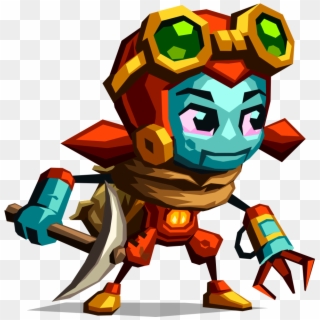 Steamworld Dig 2 Dorothy With Pickaxe - Steamworld Dig 2 Dorothy Clipart