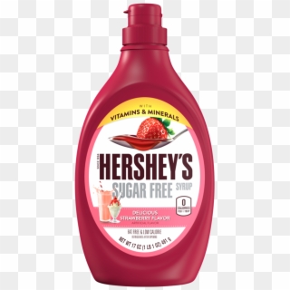 Hershey's Sugar Free Strawberry Syrup Clipart