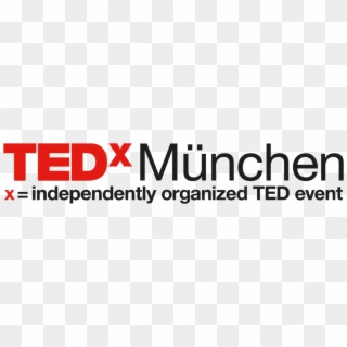 Tedxmuc Logo Transparent 1400x305px Format=1500w Clipart