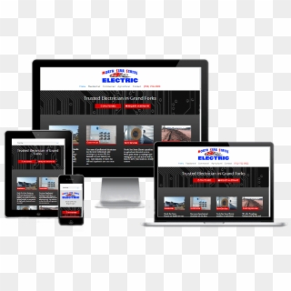 Northstarstateselectric Hq Mockup2 - Responsive Web Design Clipart