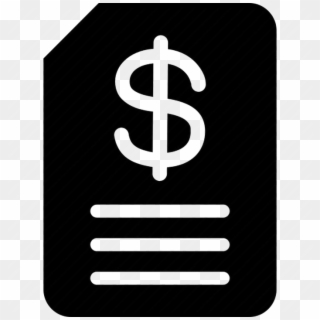 Invoice Png Transparent Image - Icon Clipart