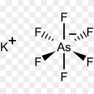 Potassium Hexafluoroarsenate - Calligraphy Clipart