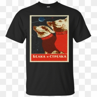 Space Dogs Soviet Program Russian, Ussr, Laika Apparel - T-shirt Clipart