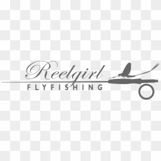 Reelgirl Flyfishing Www - Calligraphy Clipart