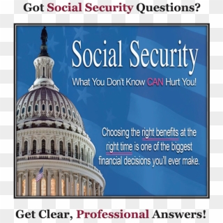 Social Security Benefits Workshop - United States Capitol Clipart