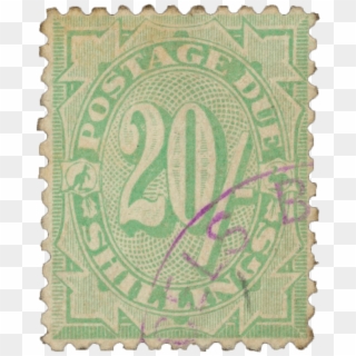 Australia 20 Postage Due, - Postage Stamp Clipart