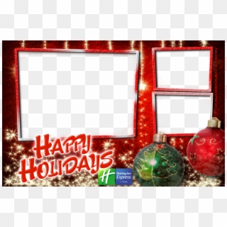 Photo Booth Holiday Party Template - Frame Photo Booth For Christmas Party Clipart
