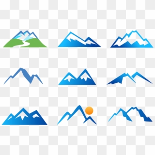 Mountain, Stock Photography, Mountain Range, Blue, - Icon Clipart