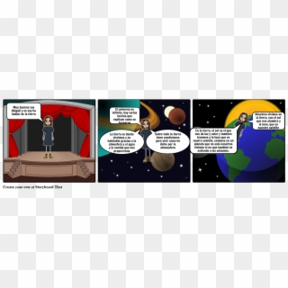El Universo - Hablemos Del Futuro Storyboard Clipart