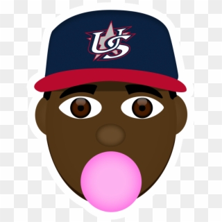 Simplyaj10 Stays Hot, Rips One Out - Usa Baseball Clipart