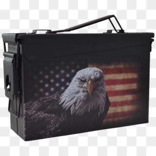 Popular Custom Designs - Bald Eagle American Flag Background Clipart