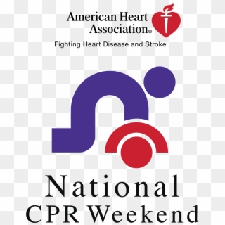 National Cpr Weekend Logo Png Transparent - American Heart Association Clipart