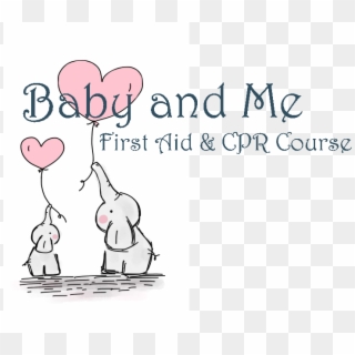 Save My Breath Baby And Me First Aid, Cpr - Heart Clipart