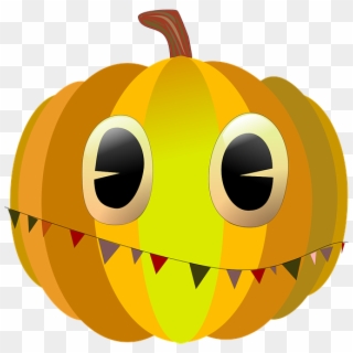 Halloween, Pumpkin, Pumpkins, Food, Yellow, Vegetables - Jack-o'-lantern Clipart