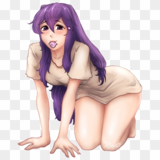 Decided To Color An Old Yuri Pic - Cartoon Clipart