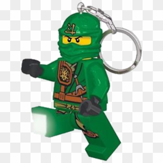 Lego Ninjago Nøglering Med Lys Nøglering Og Lommelygte - Ninjago Lloyd Keychain Clipart